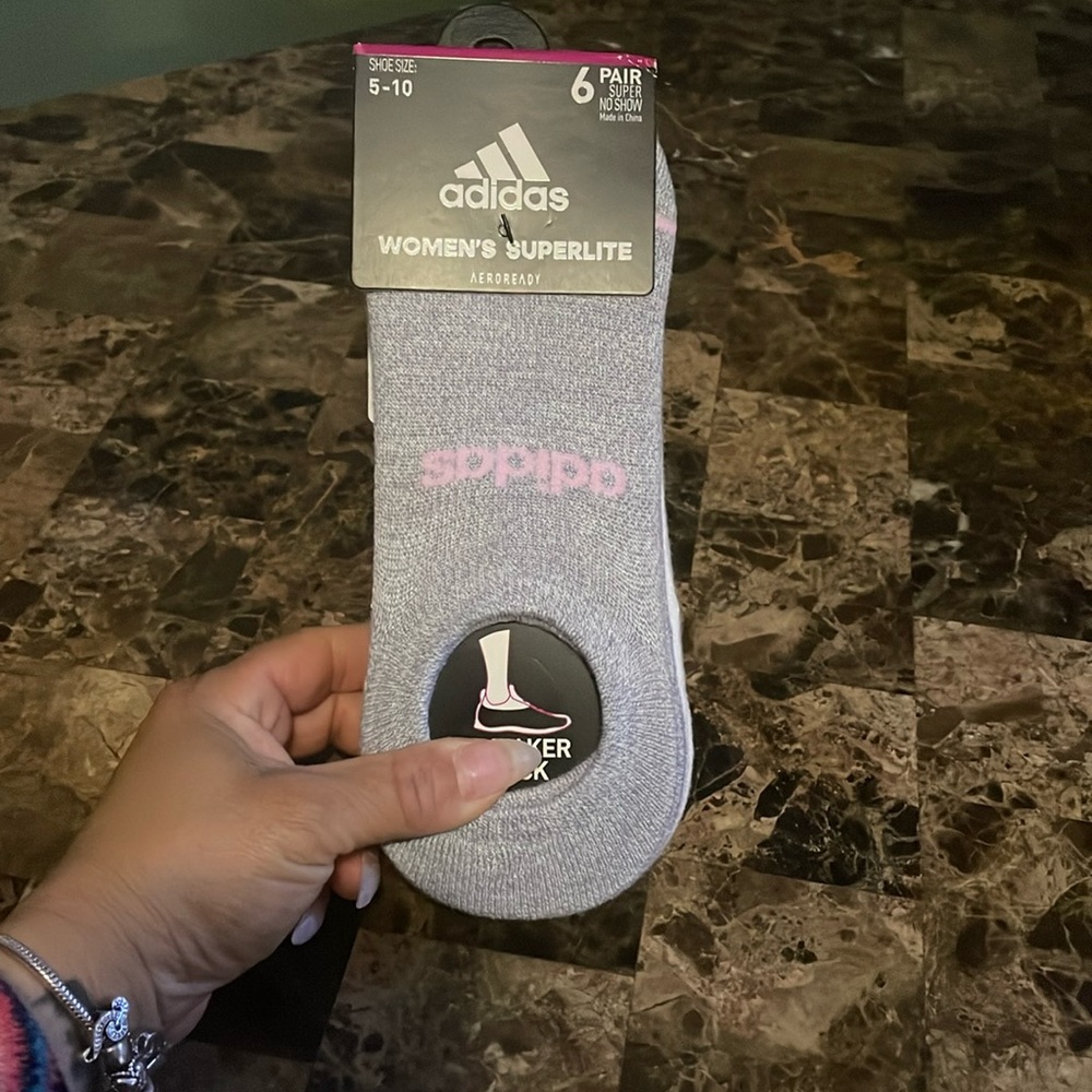 Adidas women socks super low no show